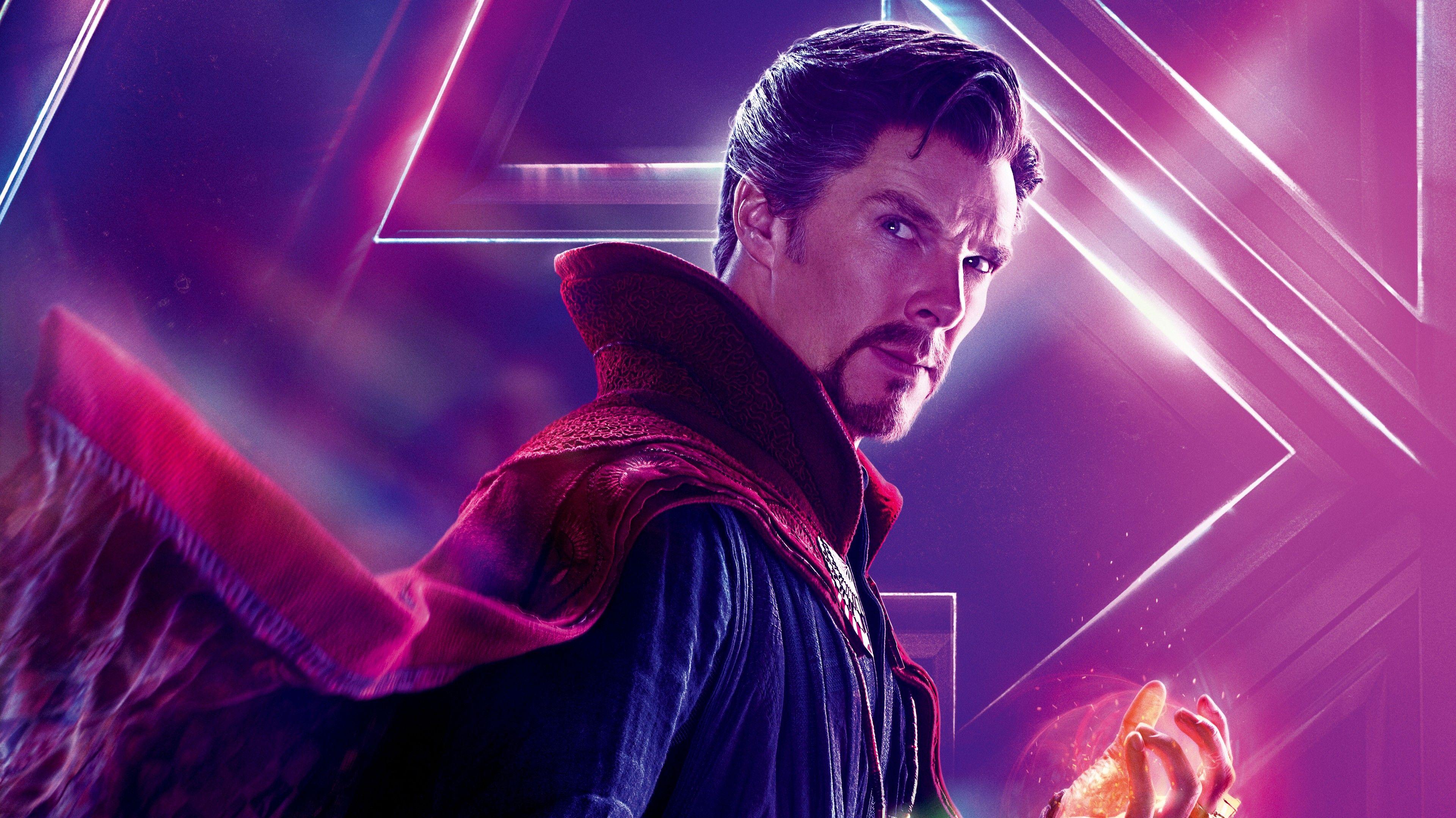 3840x2160 Wallpaper Avengers: Infinity War, Doctor Strange, Benedict Cumberbatch, 8k, Movies