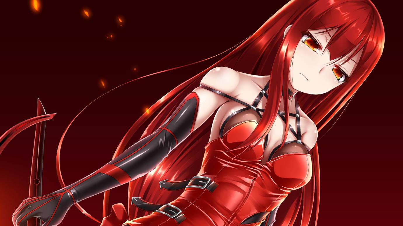 1380x776 Elesis (Elsword) HD Wallpaper and Background