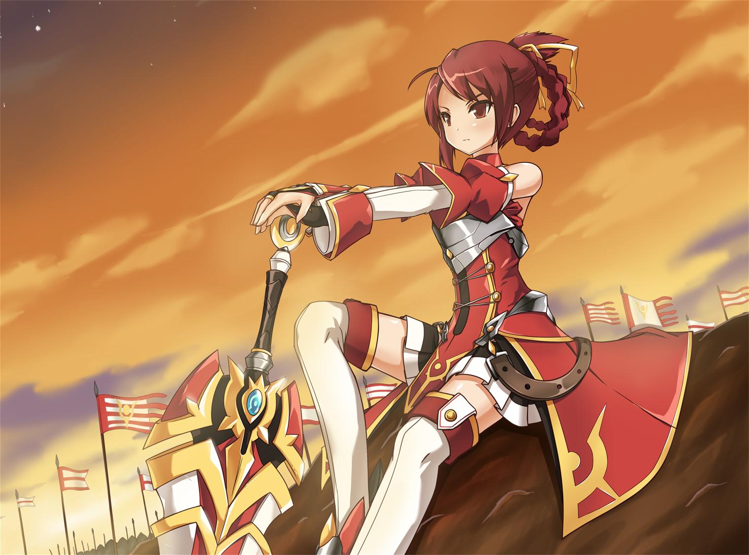 1519x1125 Anime picture elsword elesis (elsword) saber knight (elsword) single blush fringe 1519x1125 300320 en