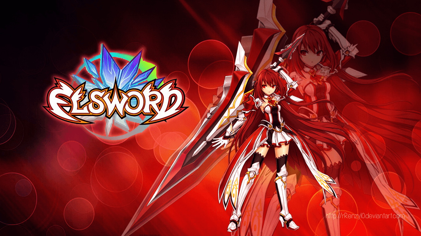1366x768 Elsword Wallpaper HD