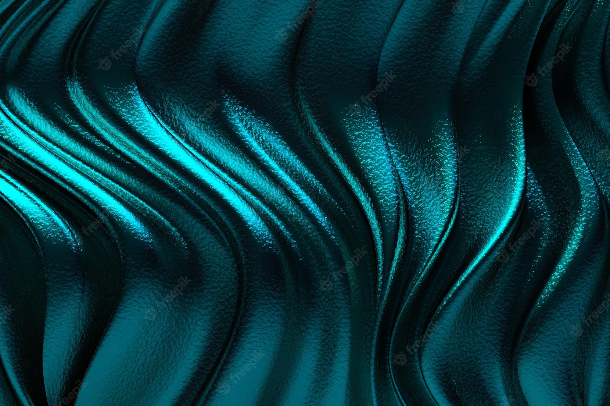 2000x1333 Premium Photod rendering, abstract green background luxury cloth or liquid wave or wavy folds of grunge silk texture satin velvet material or luxury background or elegant wallpaper design, green background
