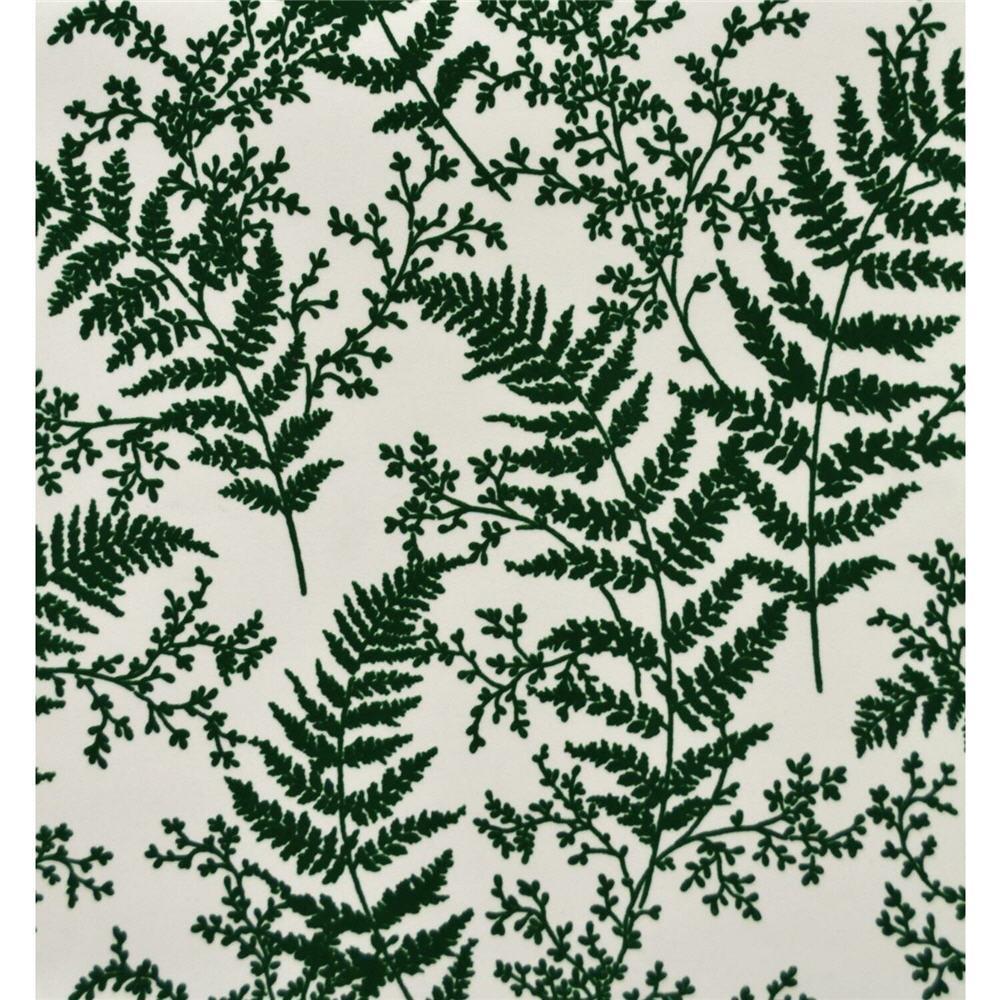 1000x1000 Magnolia Home Magnolia Home Vol. II 56 Sq Ft Dark Green Non Woven Floral Unpasted Wallpaper In The Wallpaper Department At