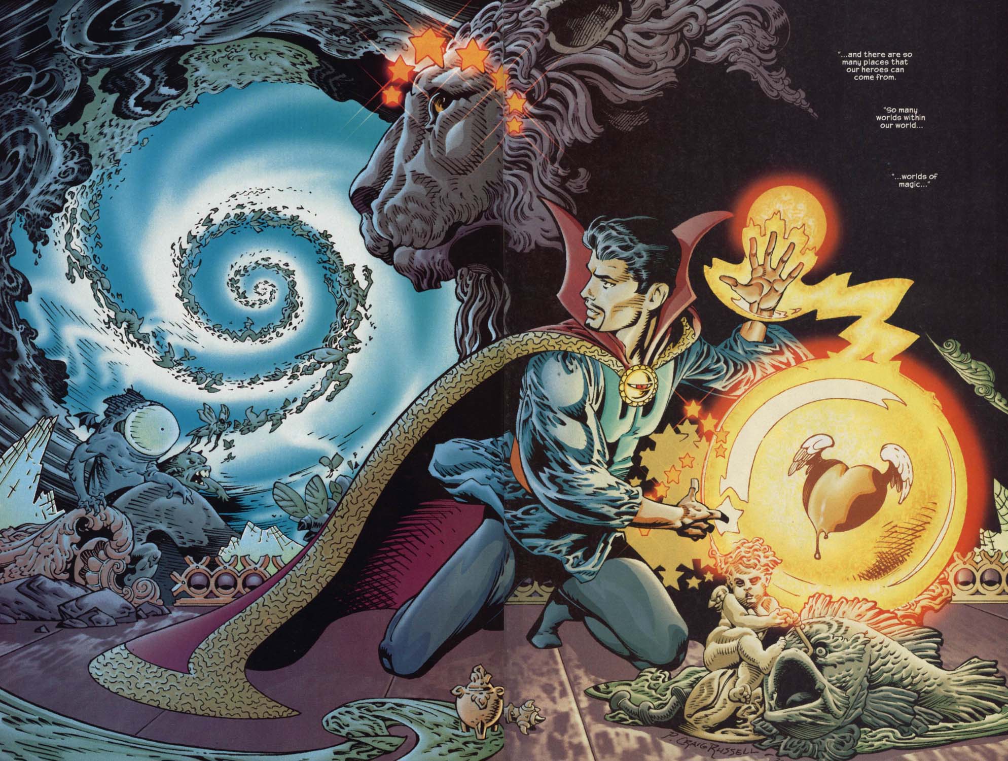 1988x1500 HD Doctor Strange 4k Background