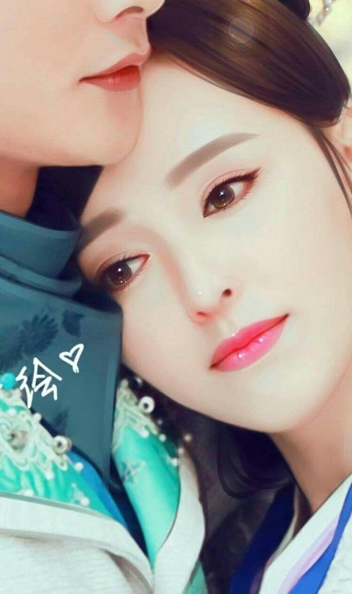700x1181 Couple art ideas. chinese art girl, art girl, couple art