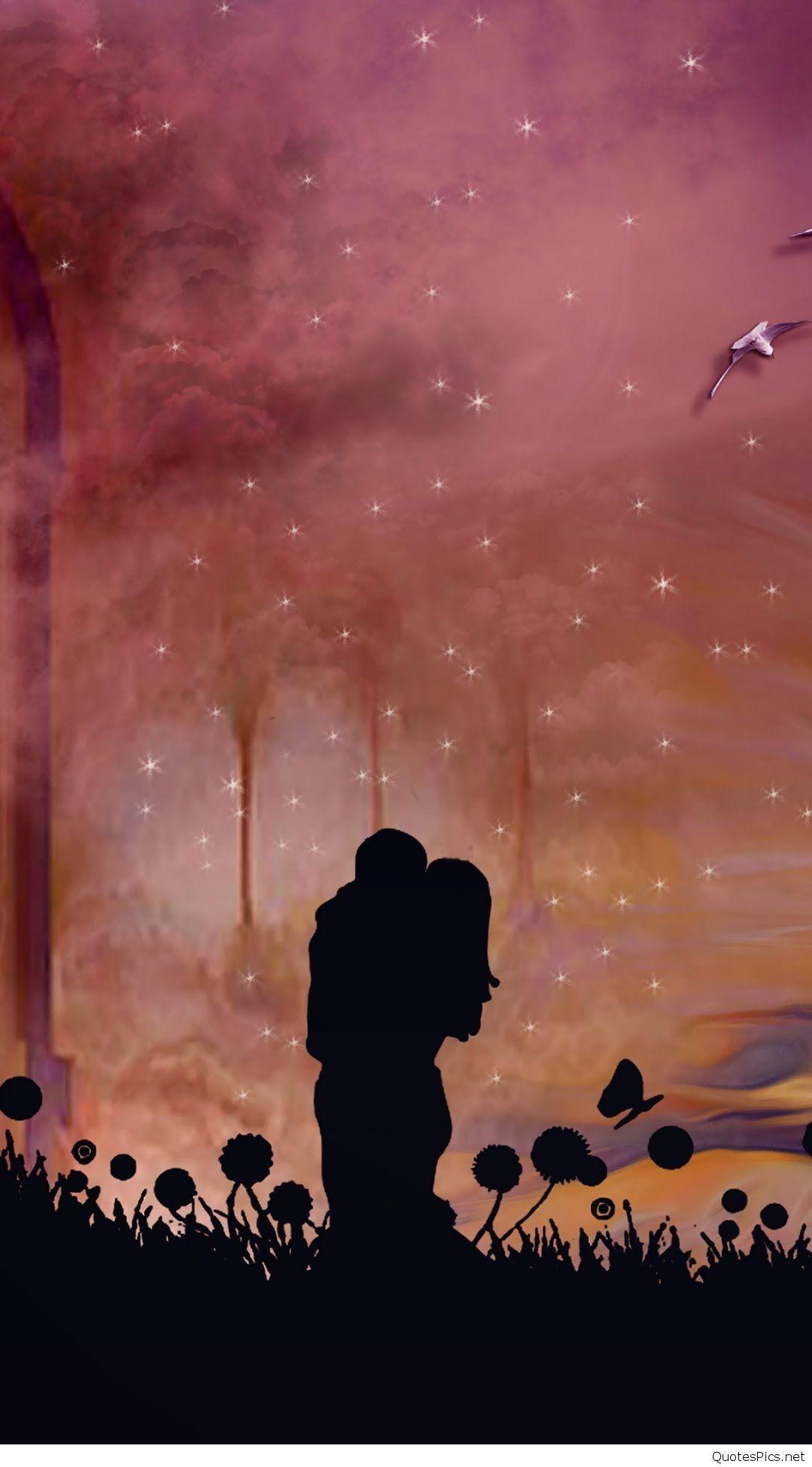 1080x1950 Cute Couple Wallpaper
