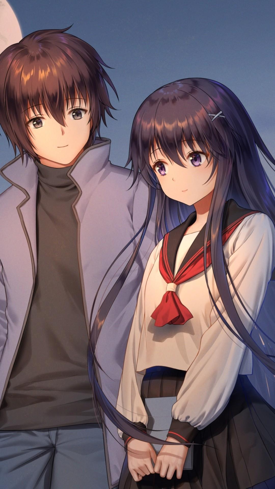 1080x1920 Best Anime Couple Phone Wallpaper [ 2022 ]