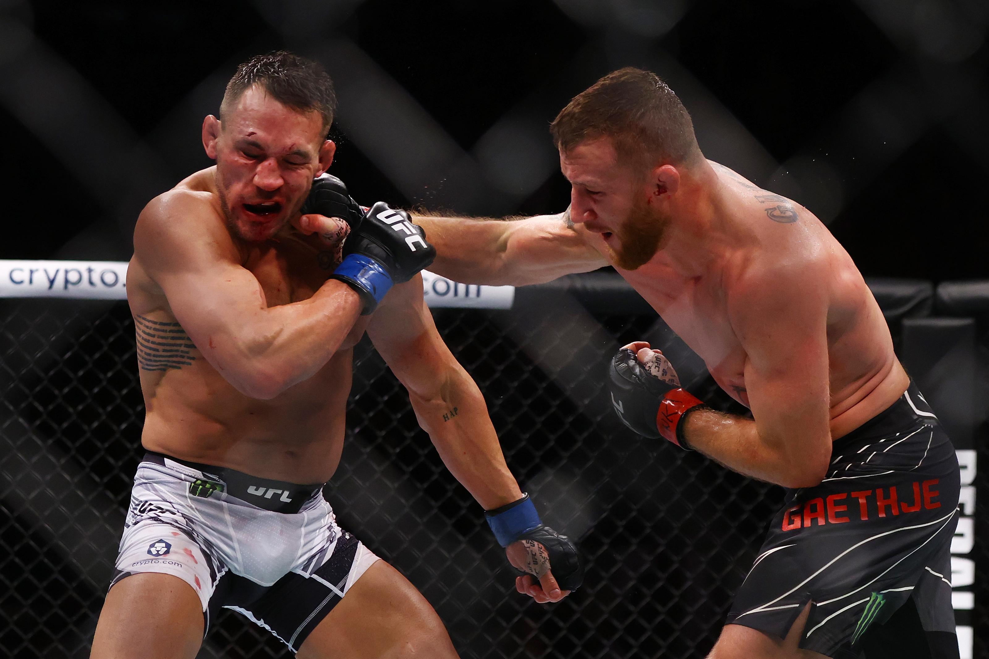 3200x2134 UFC 268: Fighters react to Justin Gaethje vs. Michael Chandler