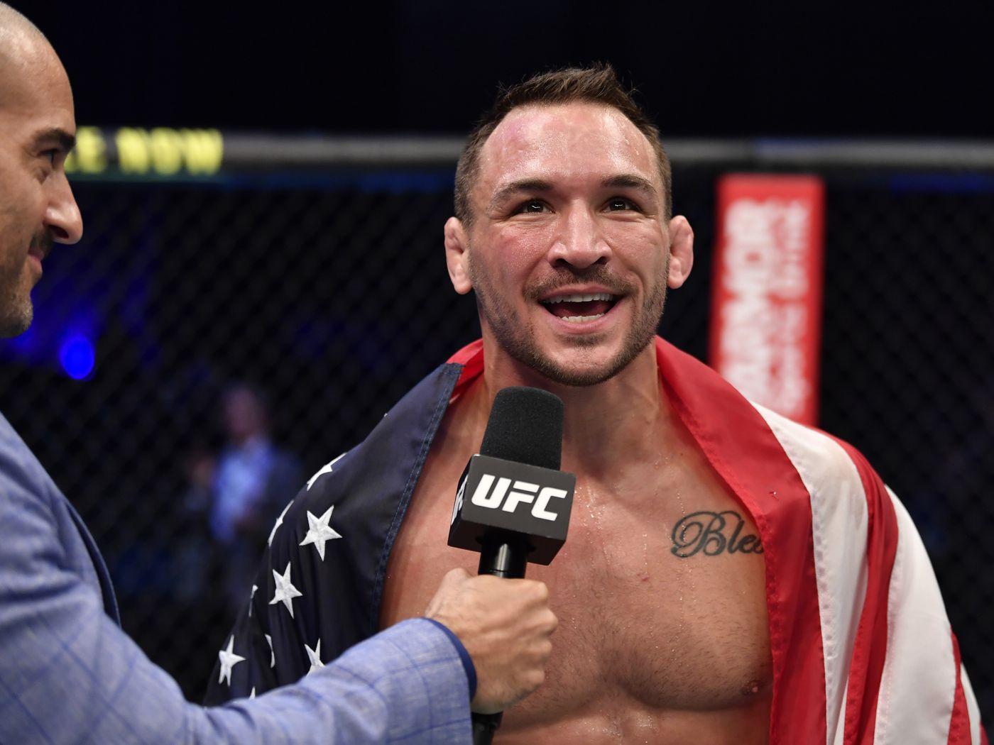 1400x1050 Michael Chandler: No ill will for Dustin Poirier, but he could 'end up just being a hot sauce salesman' as UFC seeks new champ