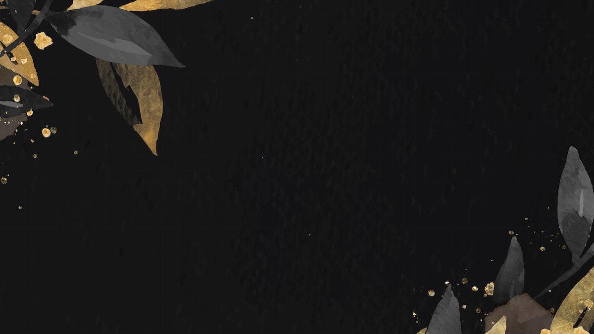 1200x675 Golden leaf black background blog