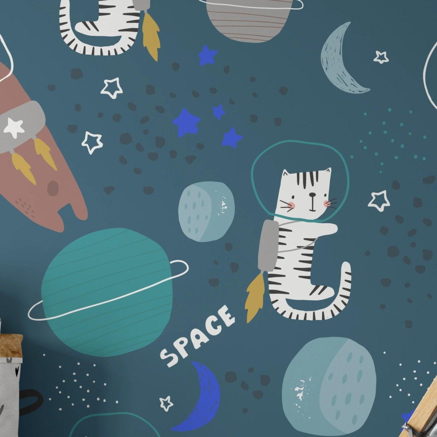 1500x1500 Kids Wallpaper Travels. Nursery and Playroom Wallpaper. Peel and Stick. Premium Home Decor