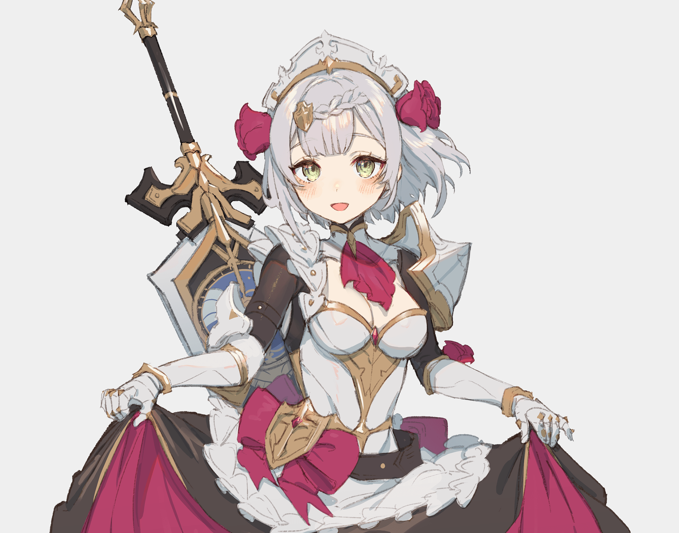 2201x1728 Noelle (Genshin Impact) HD Wallpaper and Background