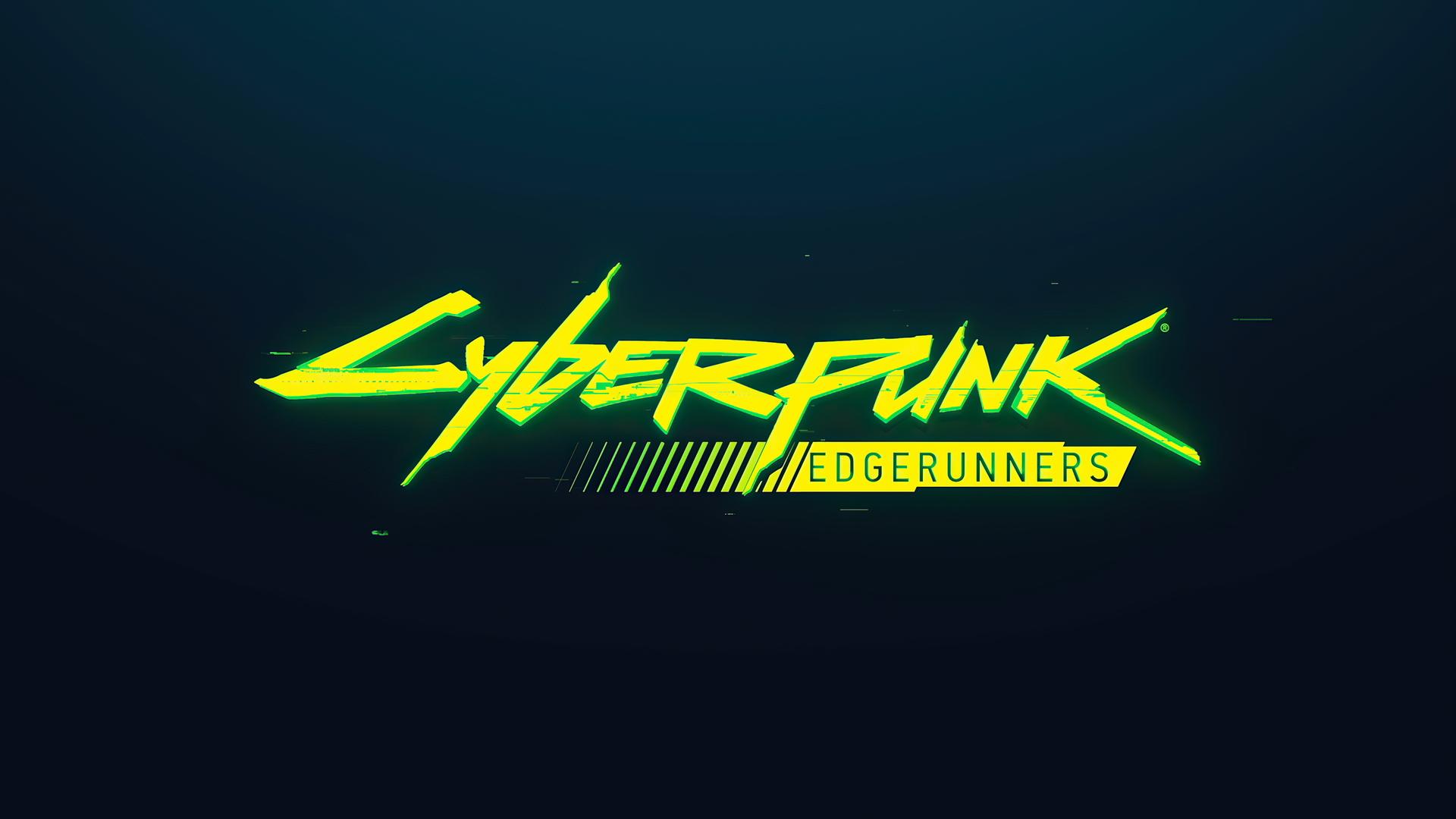 1920x1080 Netflix Cyberpunk Edgerunners Logo Laptop Full HD 1080P HD 4k Wallpaper, Image, Background, Photo and Picture
