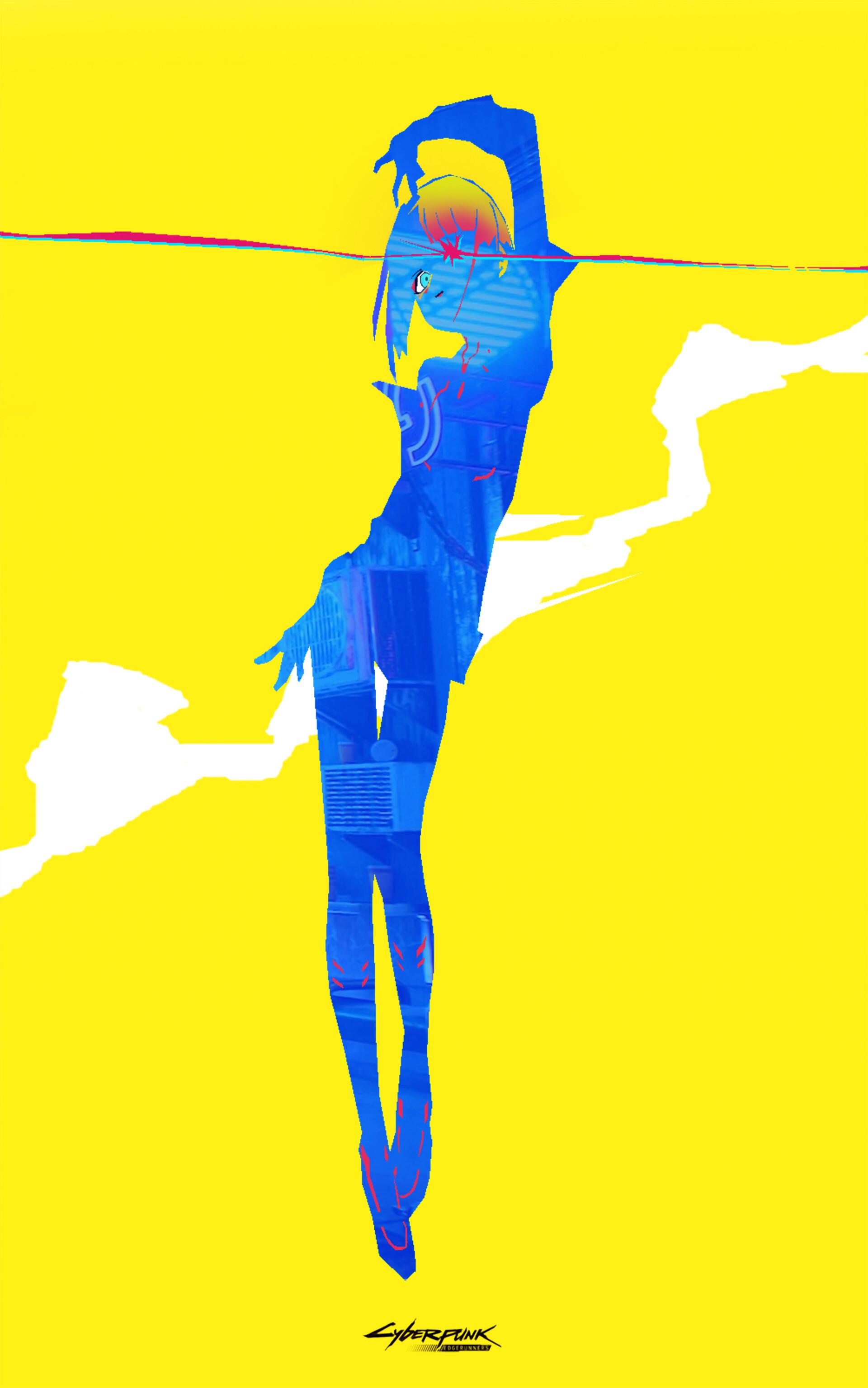 1920x3071 Cyberpunk 2077 Edgerunners fanart