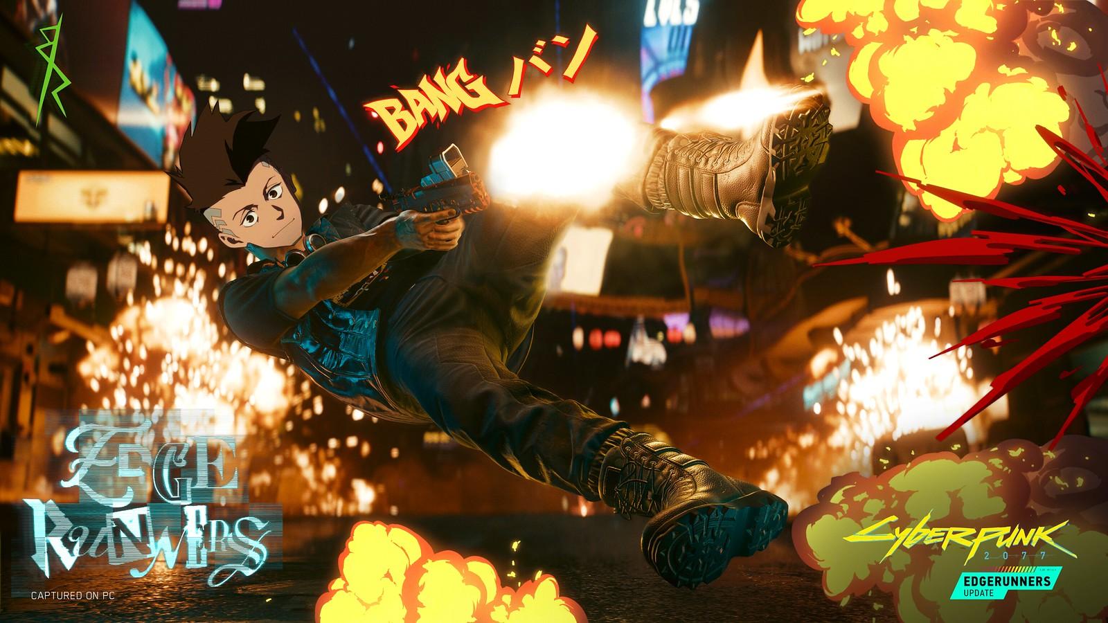 1600x900 The Edgerunners update brings together Cyberpunk 2077 and Cyberpunk: Edgerunners