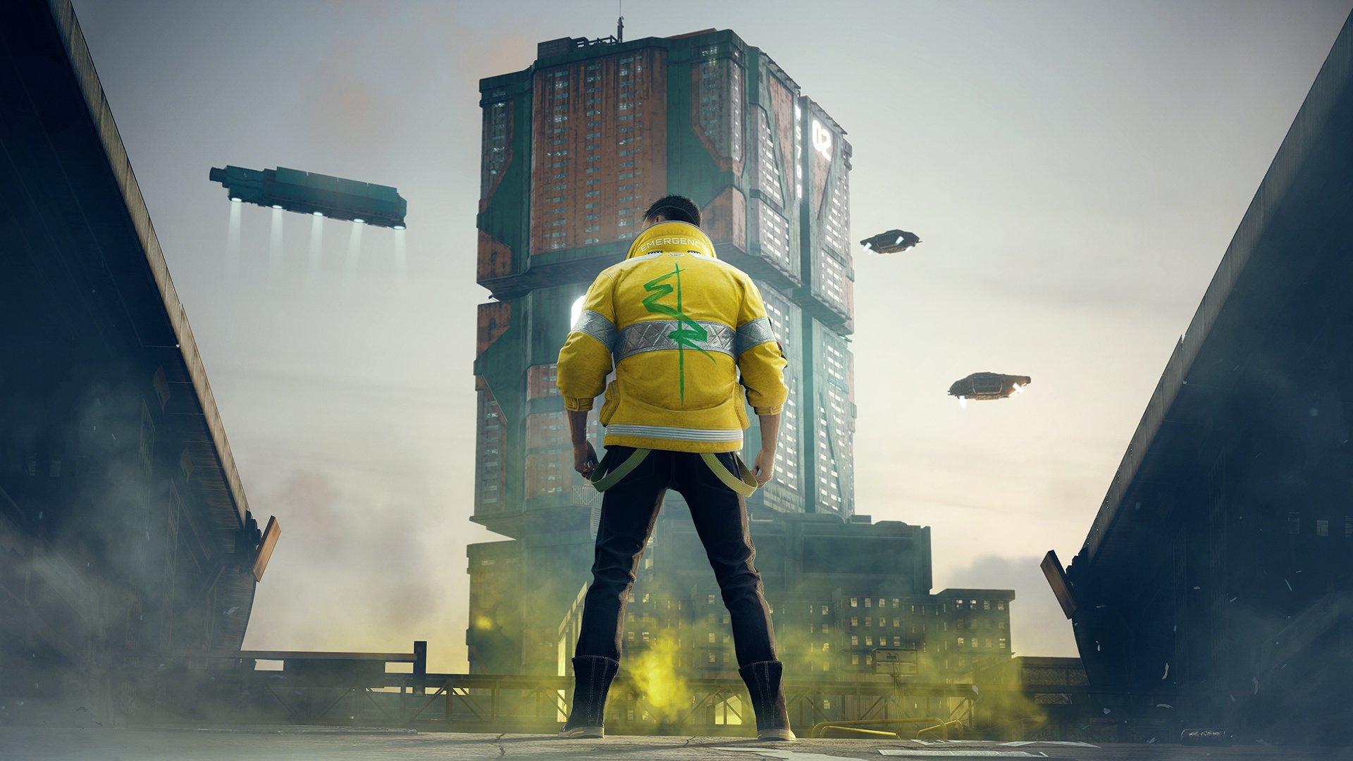1920x1080 Radek nice Cyberpunk 2077 homage to the original 2020's announcement artwork for Cyberpunk: Edgerunners