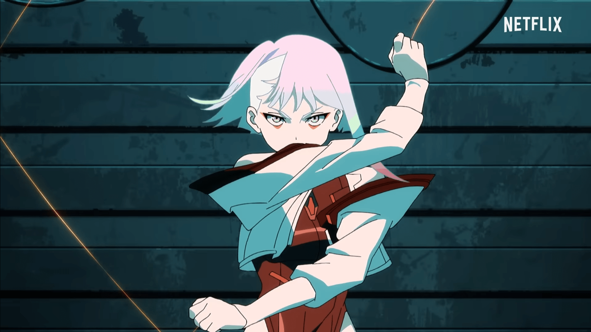 1920x1080 Cyberpunk: Edgerunners Coming in September, Previews Visuals in Teaser and Clip