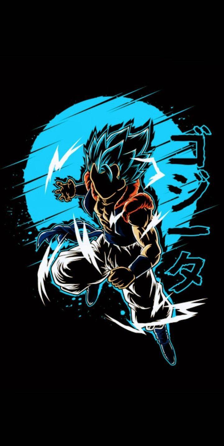 720x1430 Download Gogeta Blue Wallpaper