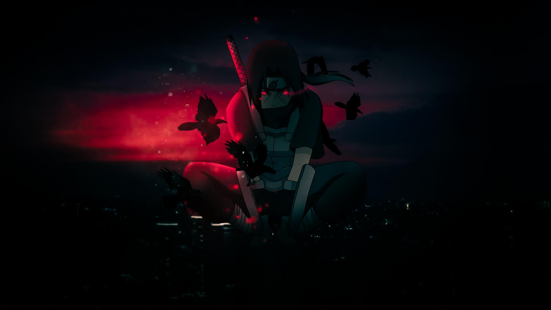 1920x1080 Itachi Uchiha Digital Art Wallpaper, HD