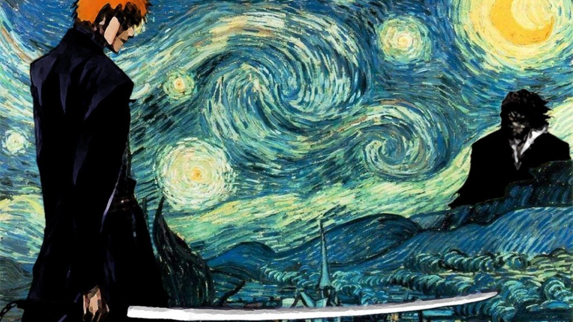 1920x1080 Vincent van gogh starry night wallpaper