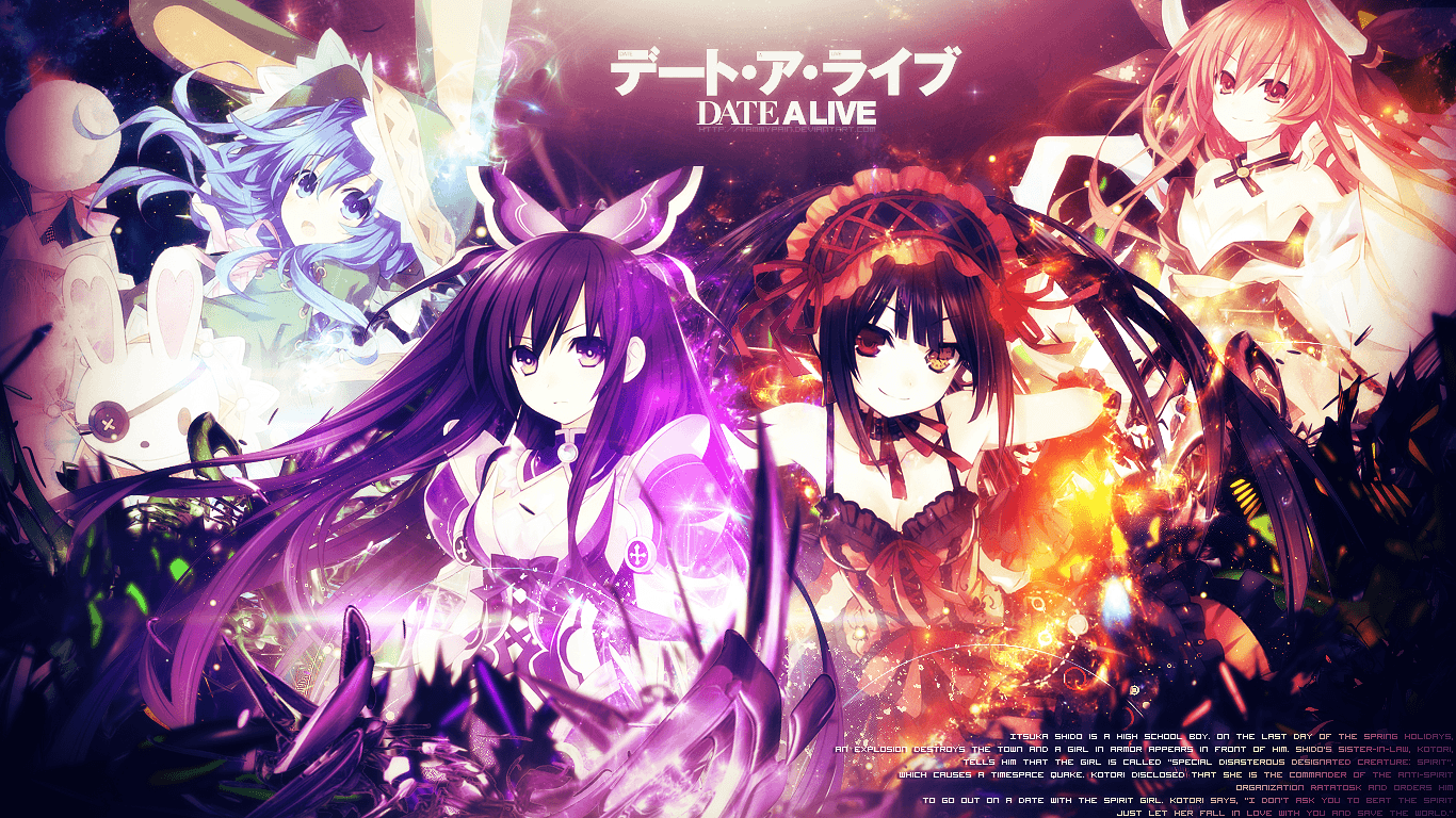 Date a Live Wallpapers - Top Free Date a Live Backgrounds - WallpaperAccess