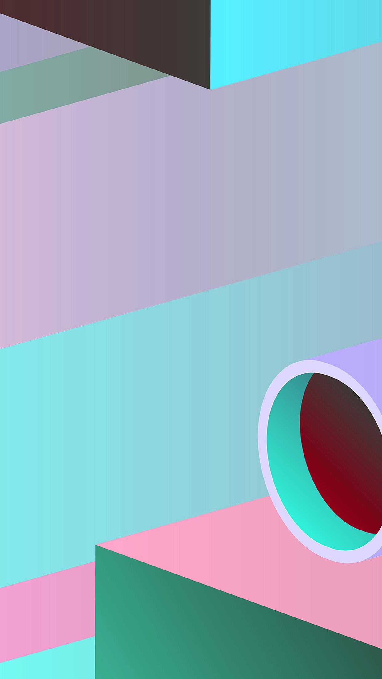 1242x2208 iPhone X wallpaper. color flat digital abstract pattern background blue