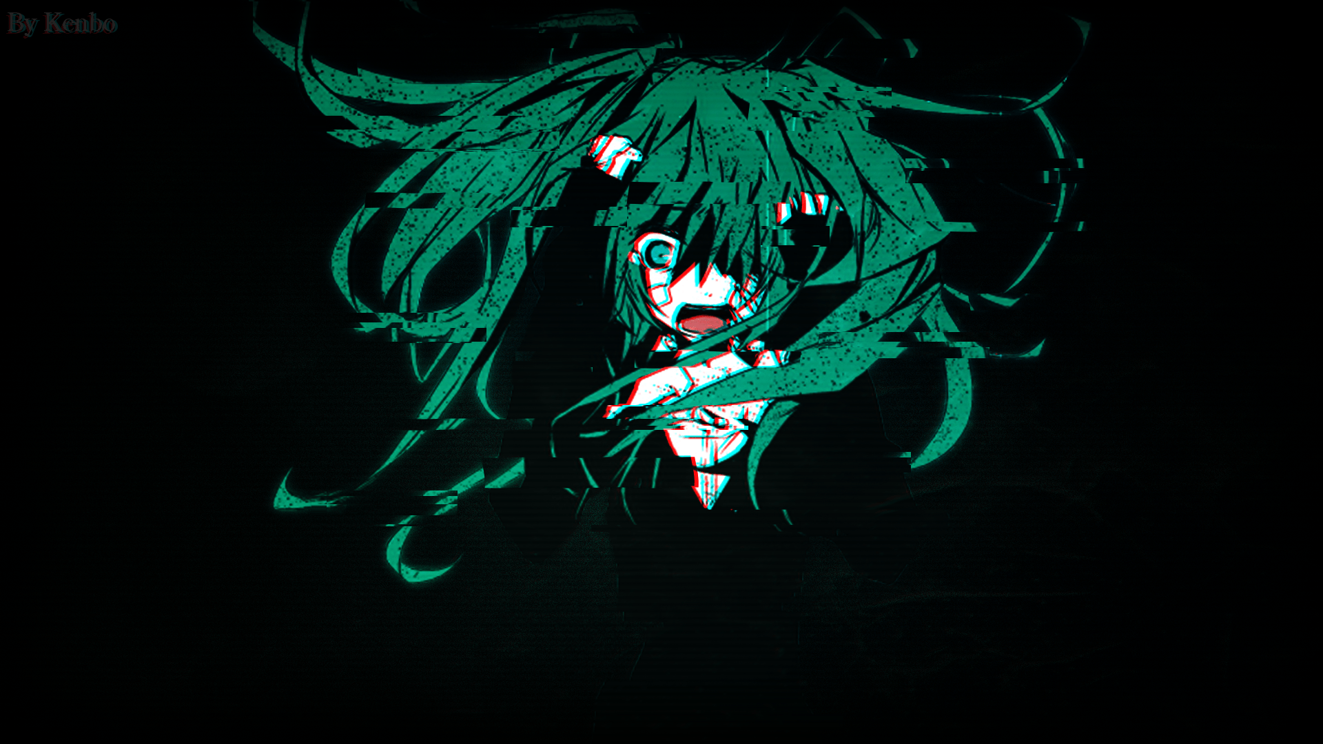 Green and Black Anime Wallpapers Top Free Green and Black Anime