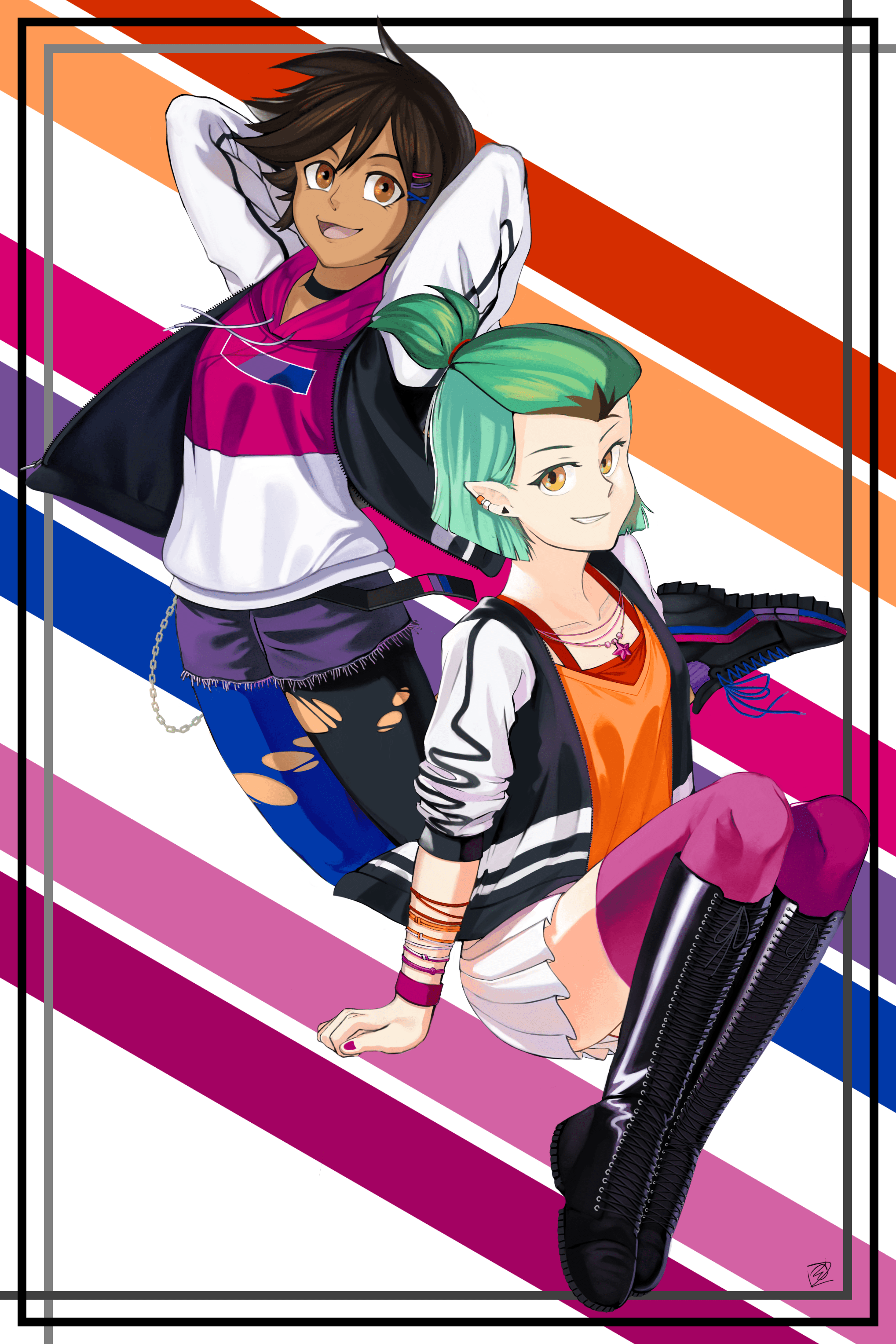 2037x3055 The Owl House Anime Image