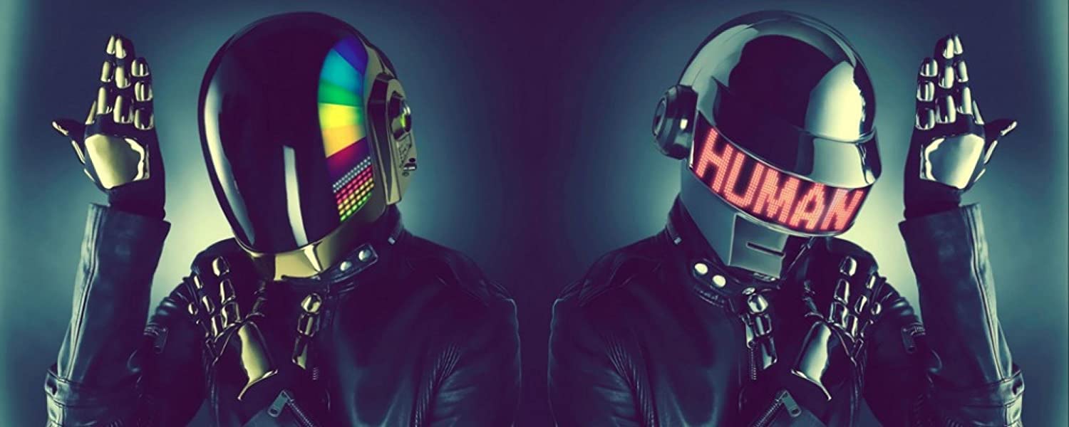 1500x600 Daft Punk wallpaper silk Wall Huge Wide Art Classical music Poster Home Deco gift 59 inch x 24 inch / 32 inch x 13 inch: Posters & Prints