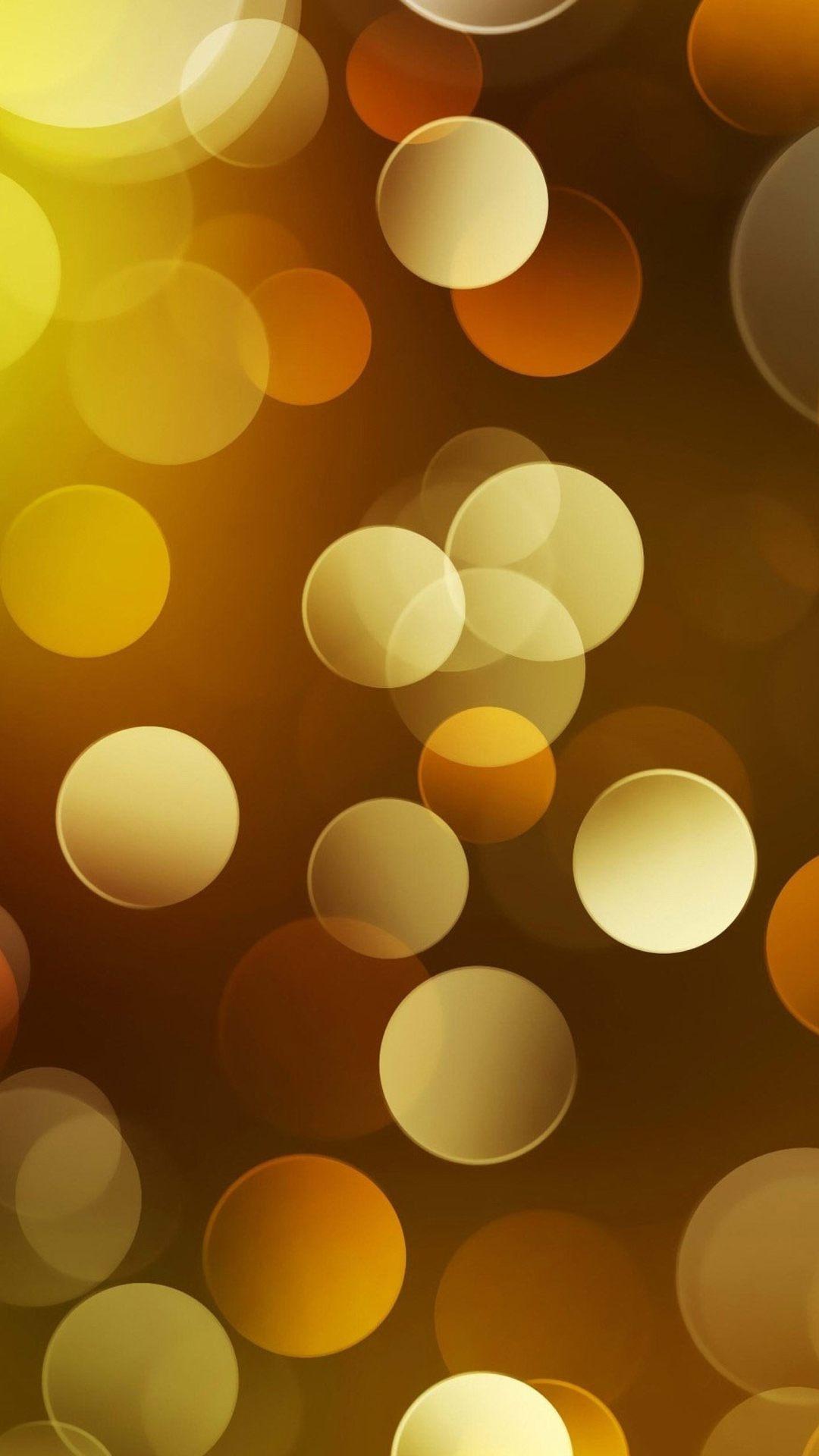 1080x1920 Gold circle pattern