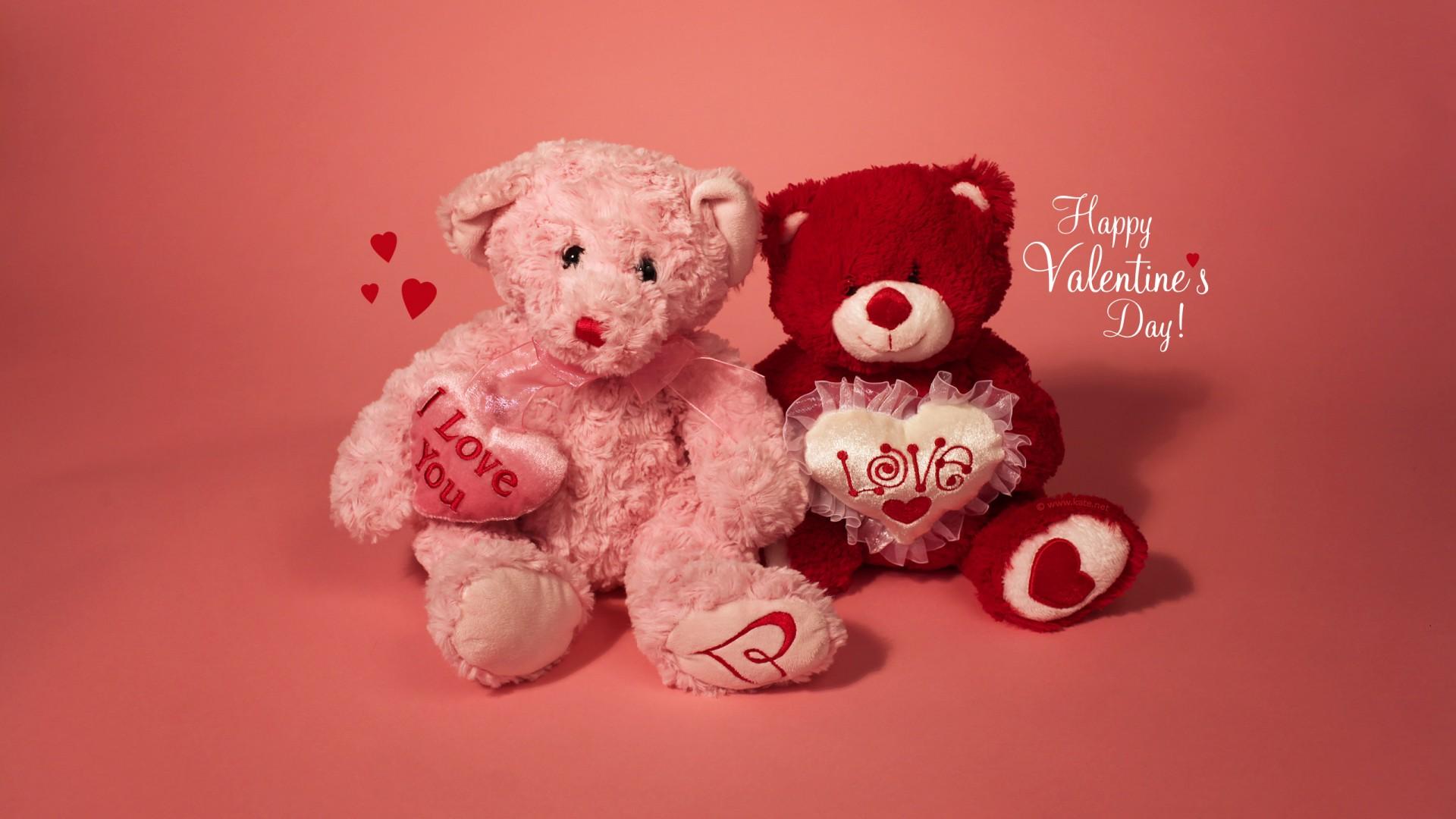 1920x1080 Teddy Bear Valentine Day Free HQ Image