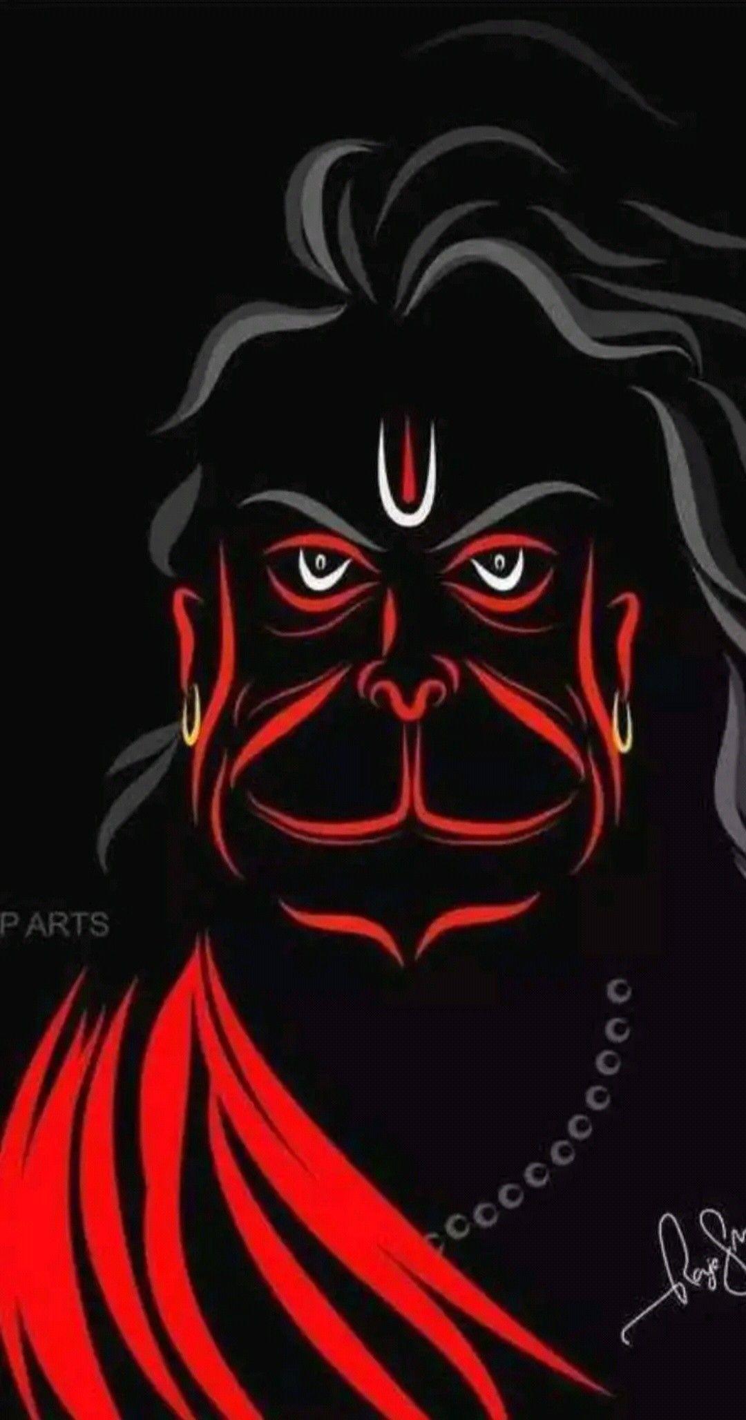 1080x2056 Hanuman Wallpaper