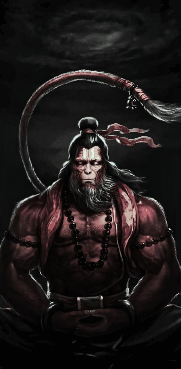 630x1280 Hanuman wallpaper