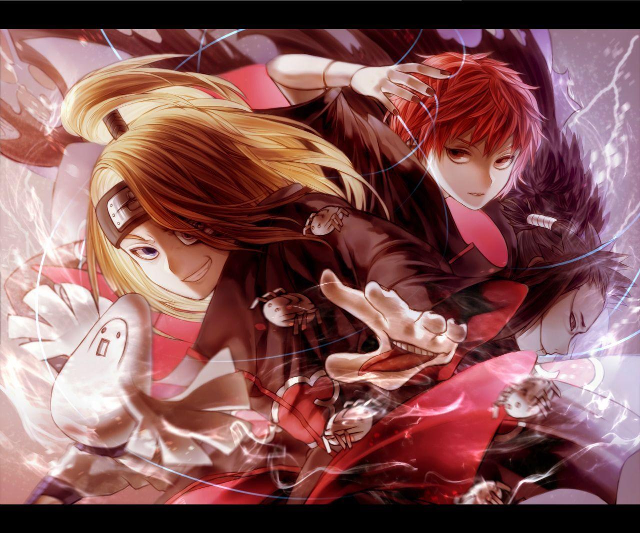 1280x1067 Naruto Shippuden Fanart.  Diedara và Sasori hình nền.  #deidara https://wallpaperaccess.com/full/848916.jpg