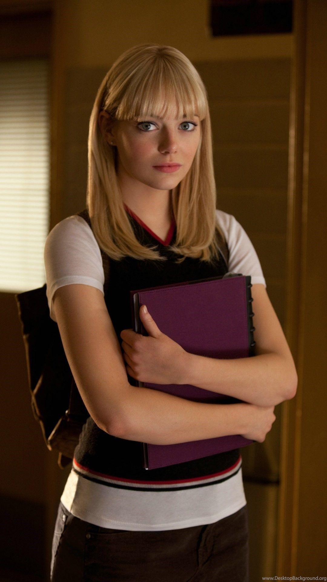 1080x1920 The Amazing Spider Man Gwen Stacy Wallpaper