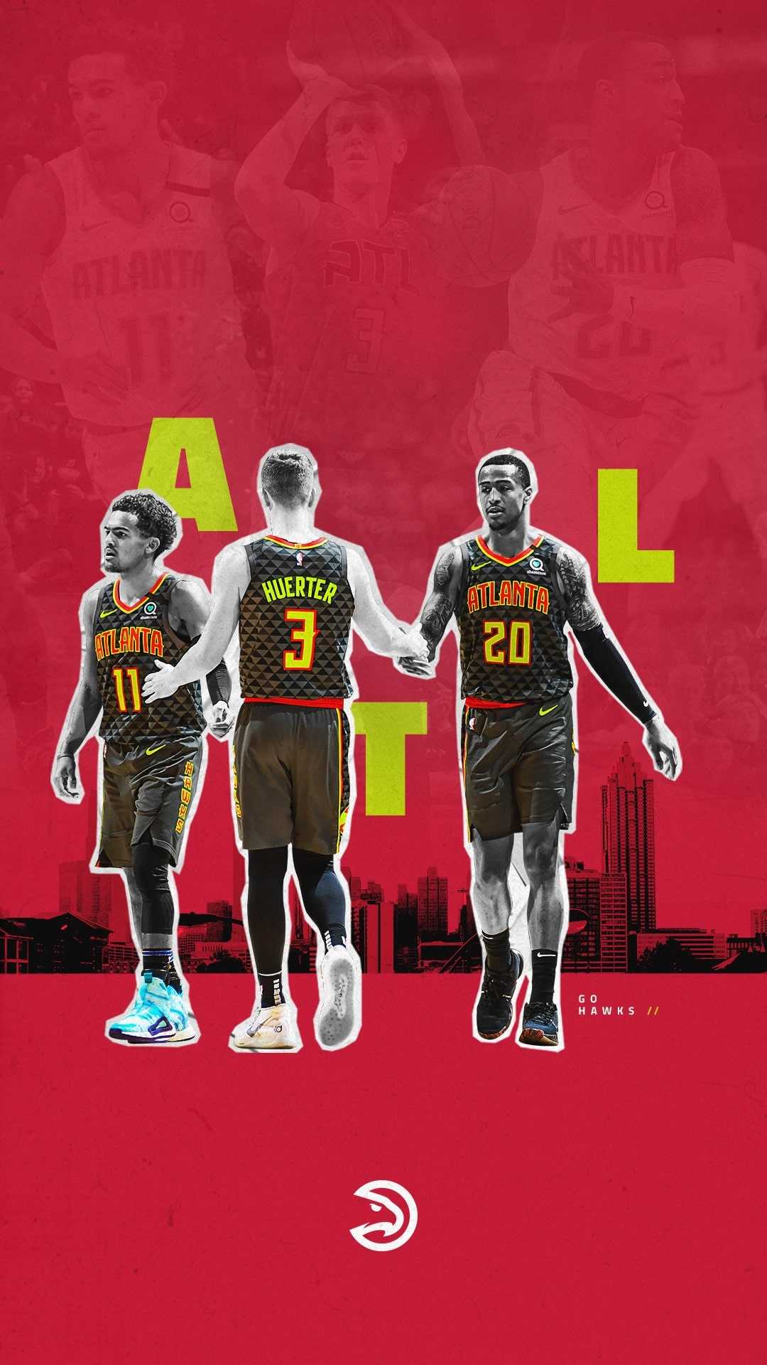 1080x1920 Atlanta Hawks Wallpaper