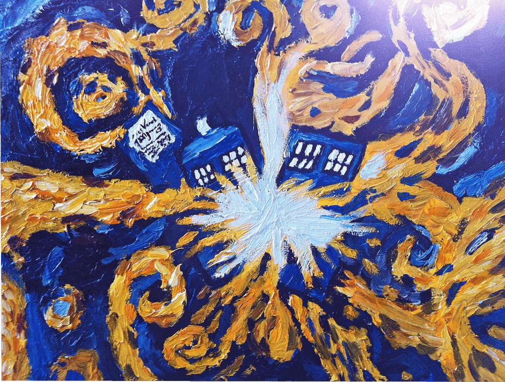1024x774 Doctor Who Van Gogh Wallpaper