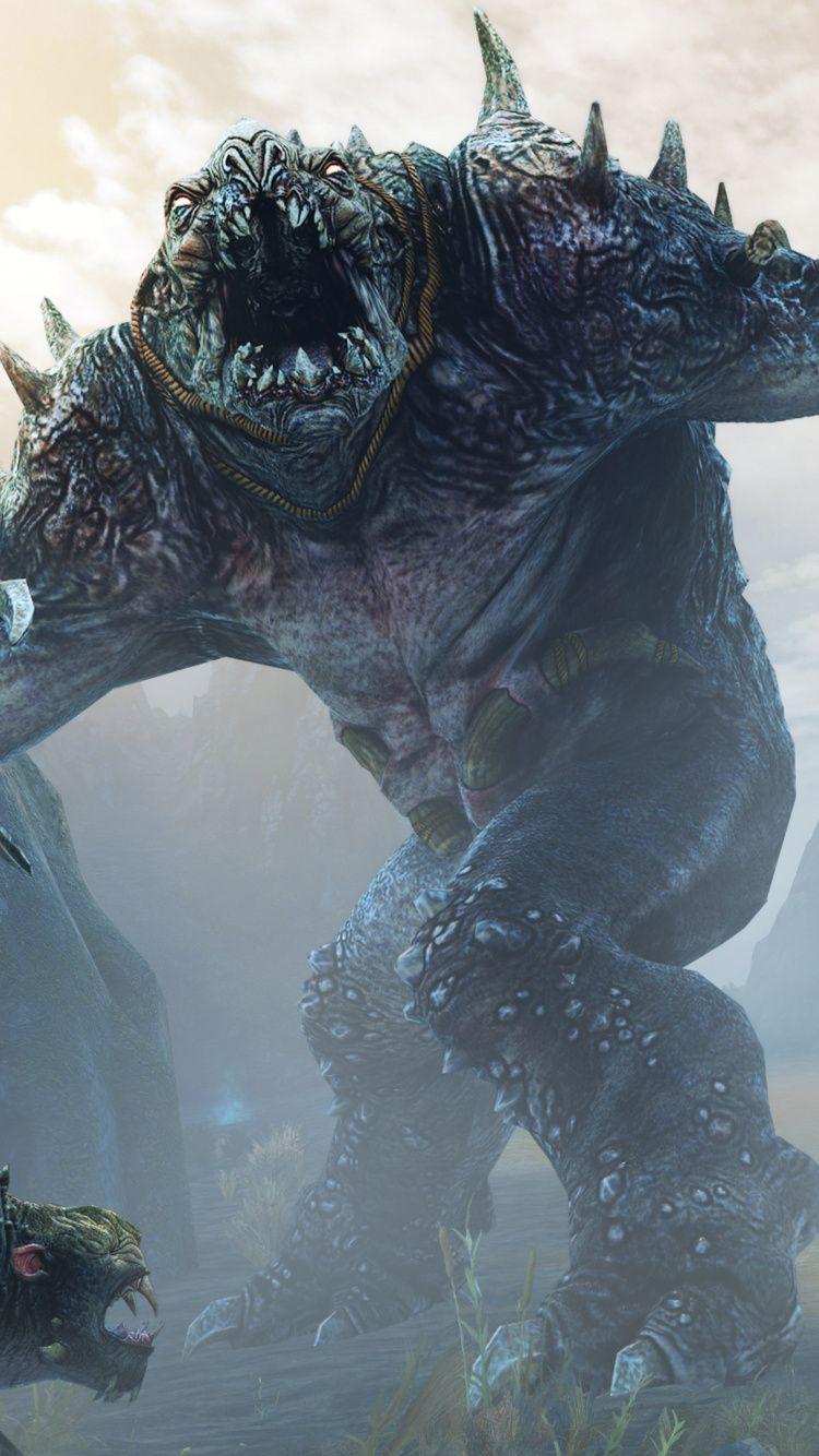 750x1334 Download 750x1334 Wallpaper Dragon, Tyrannosaurus, Sauron, The Lord