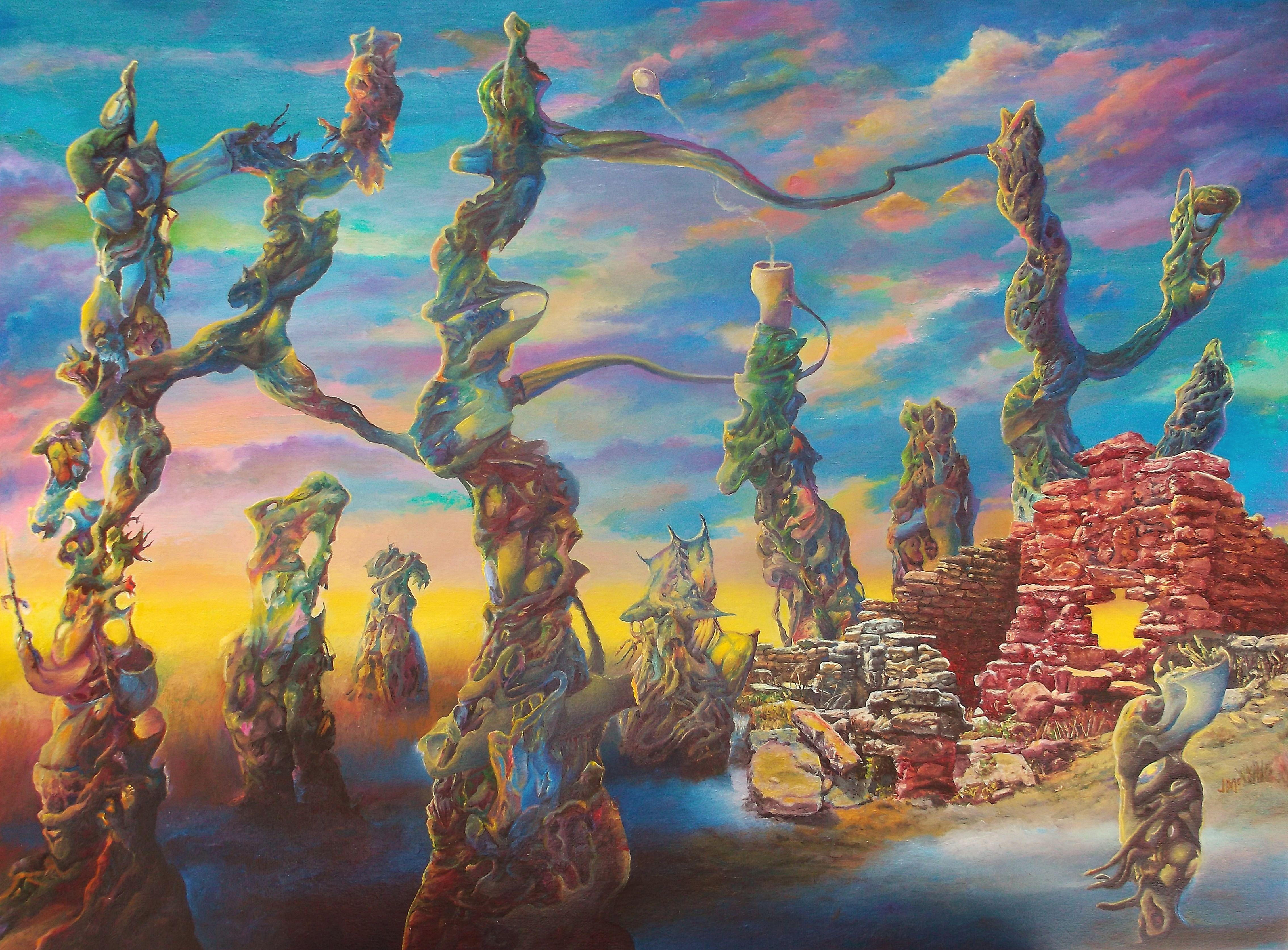 4537x3348 Max Ernst Wallpaper