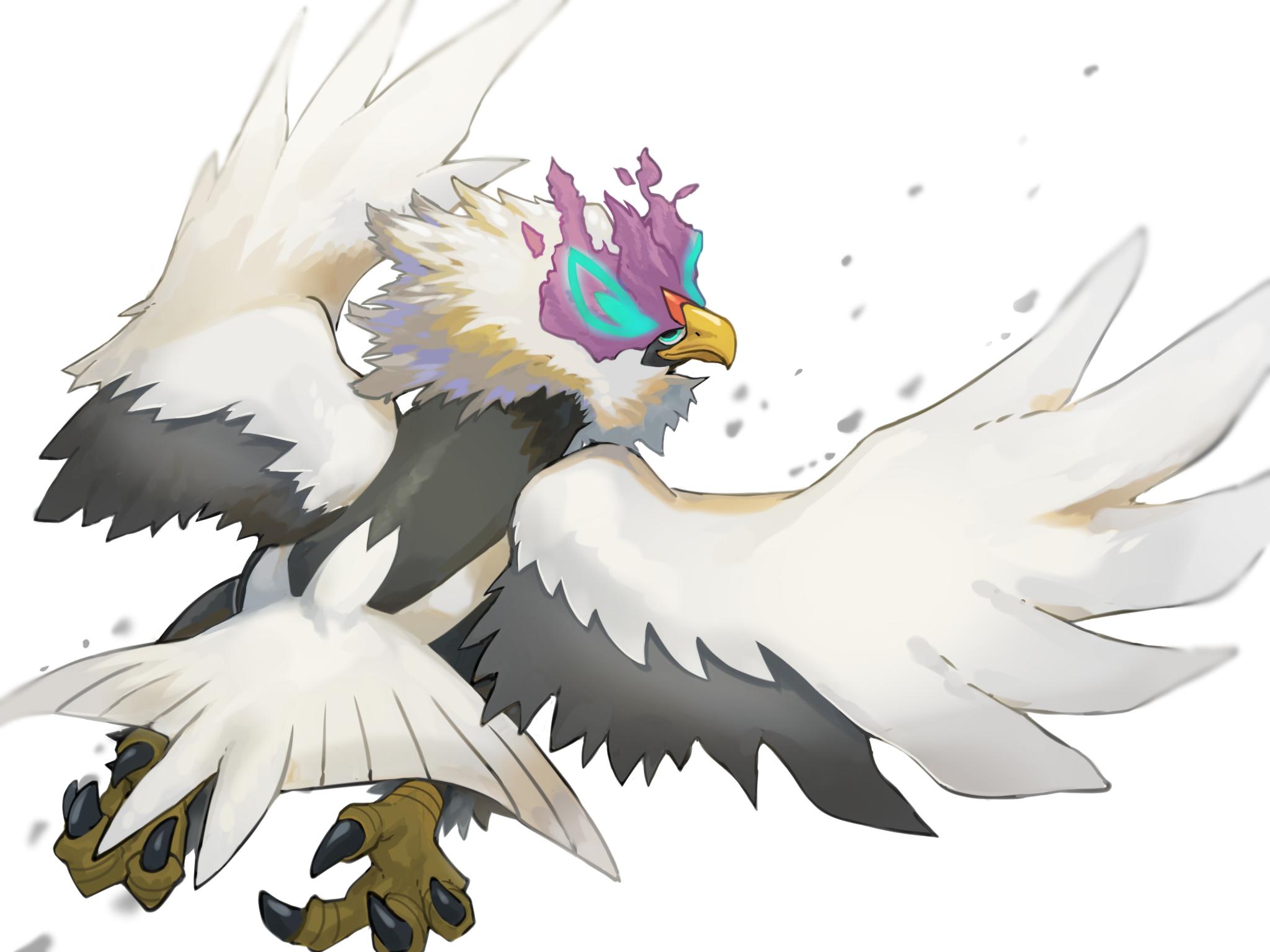 2048x1536 hisuian braviary (pokemon) drawn by mian_(3zandora)