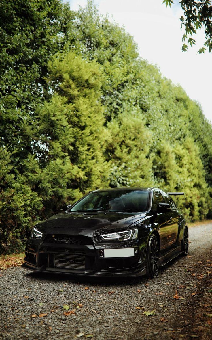 736x1177 Wallpaper black mitsubishi lancer evolution front view mitsubishi. Mitsubishi lancer, Mitsubishi lancer evolution, Mitsubishi evolution