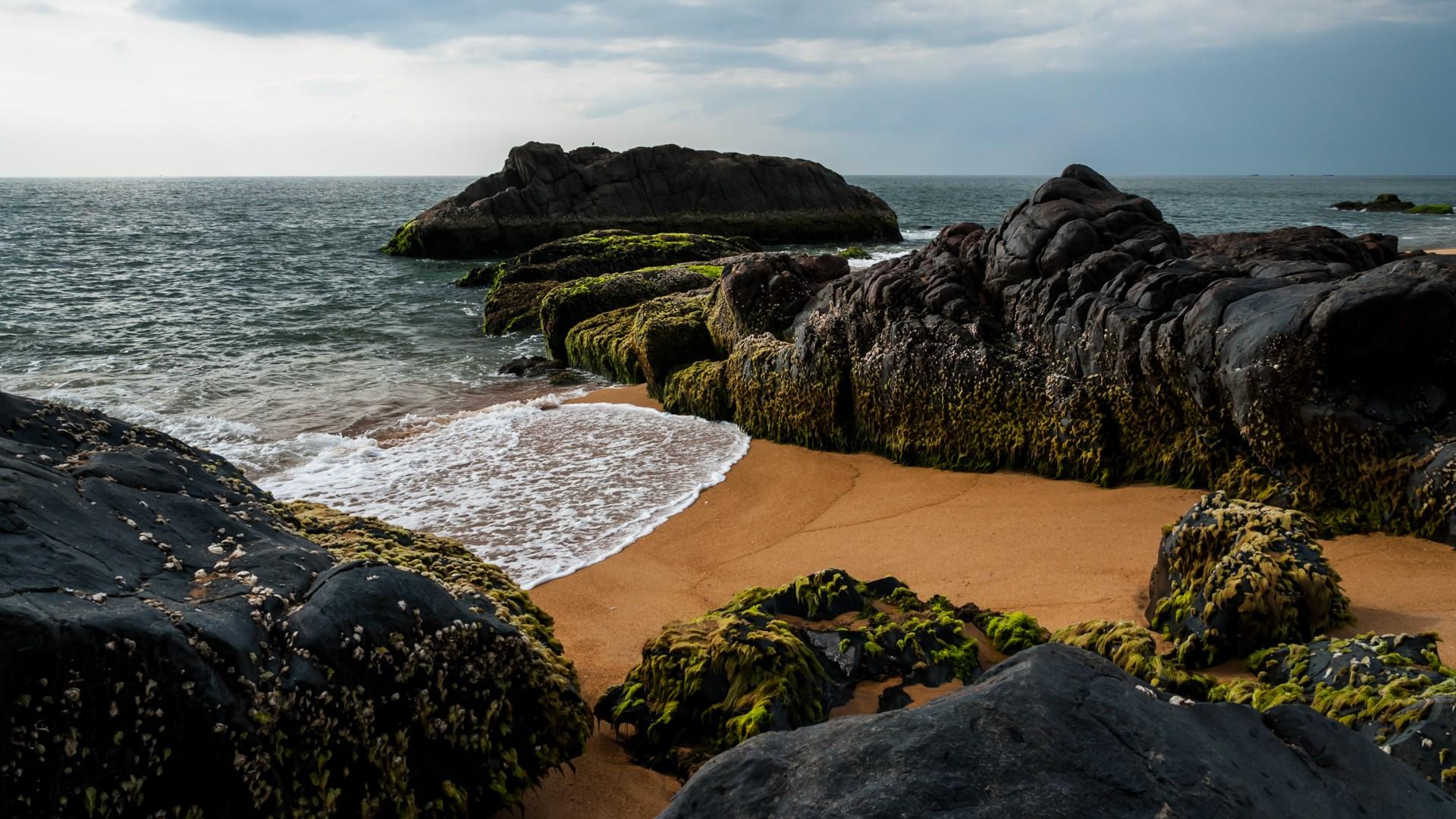 1920x1080 Beach near Bekal Fort, Kasaragod, Kerala, India. Windows 10 Spotlight Image