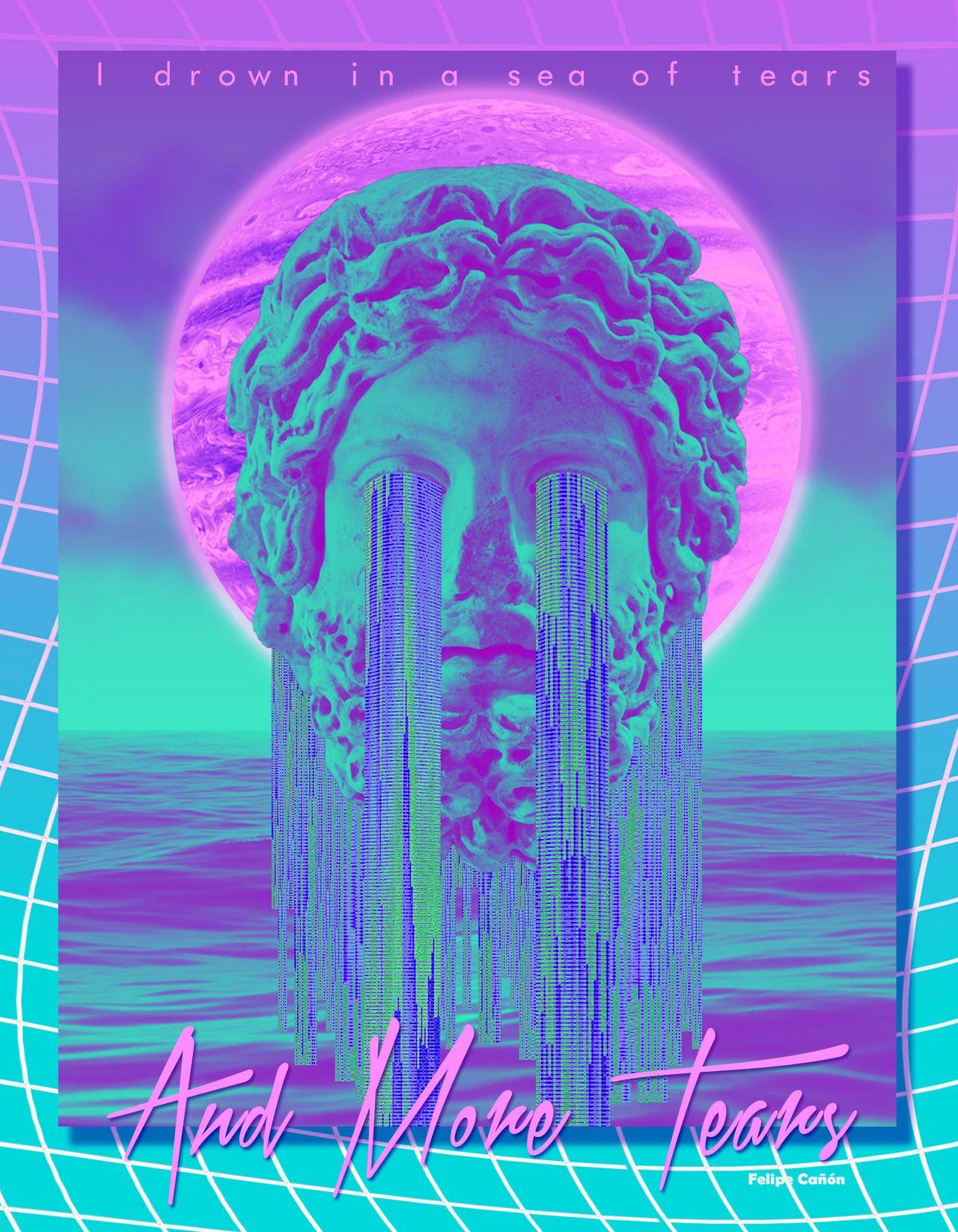 1280x1646 Works by Felipe Cañón. Vaporwave art, Vaporwave, Vaporwave aesthetic