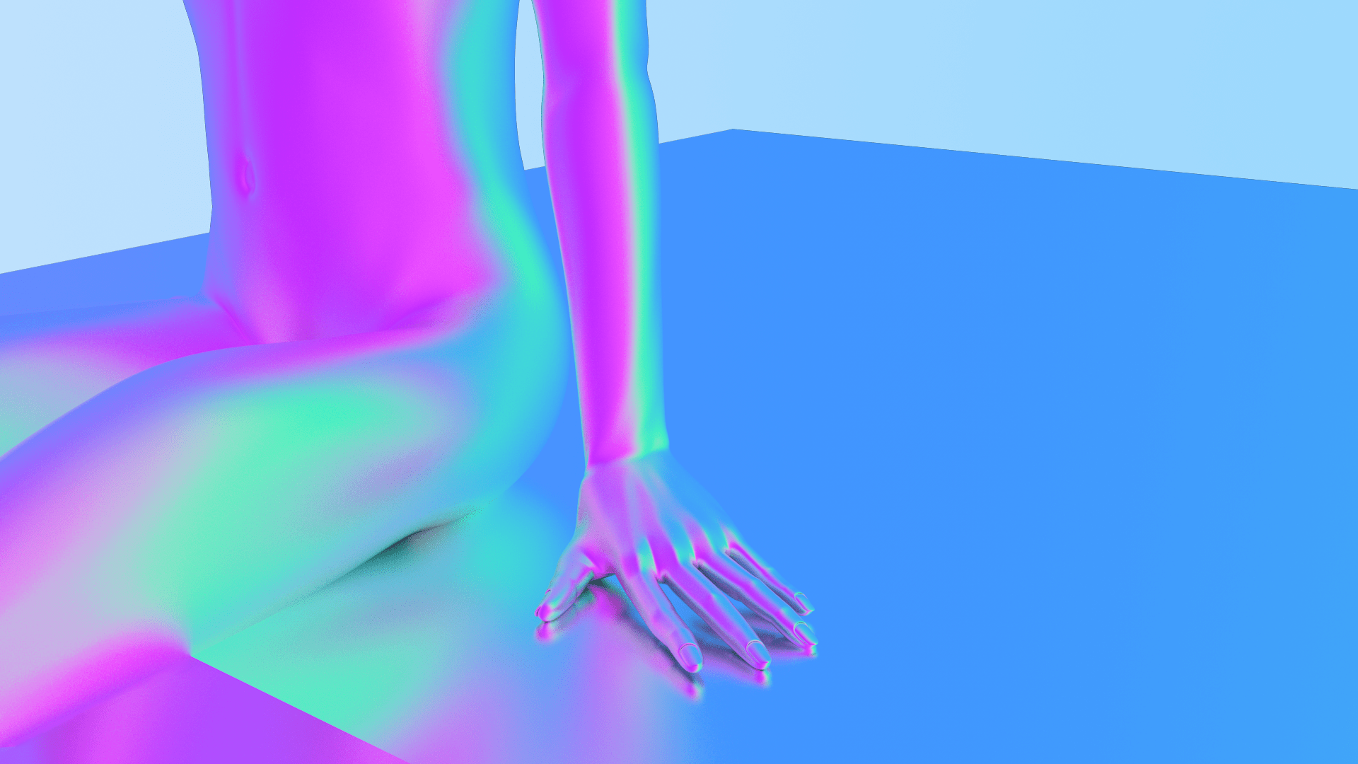 1920x1080 Vaporwave Minimal Wallpaper