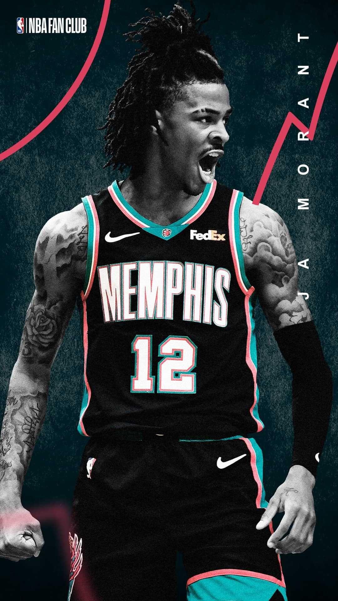 Ja Morant HD Art Wallpaper HD Sports 4K Wallpapers Images Photos and  Background  Wallpapers Den