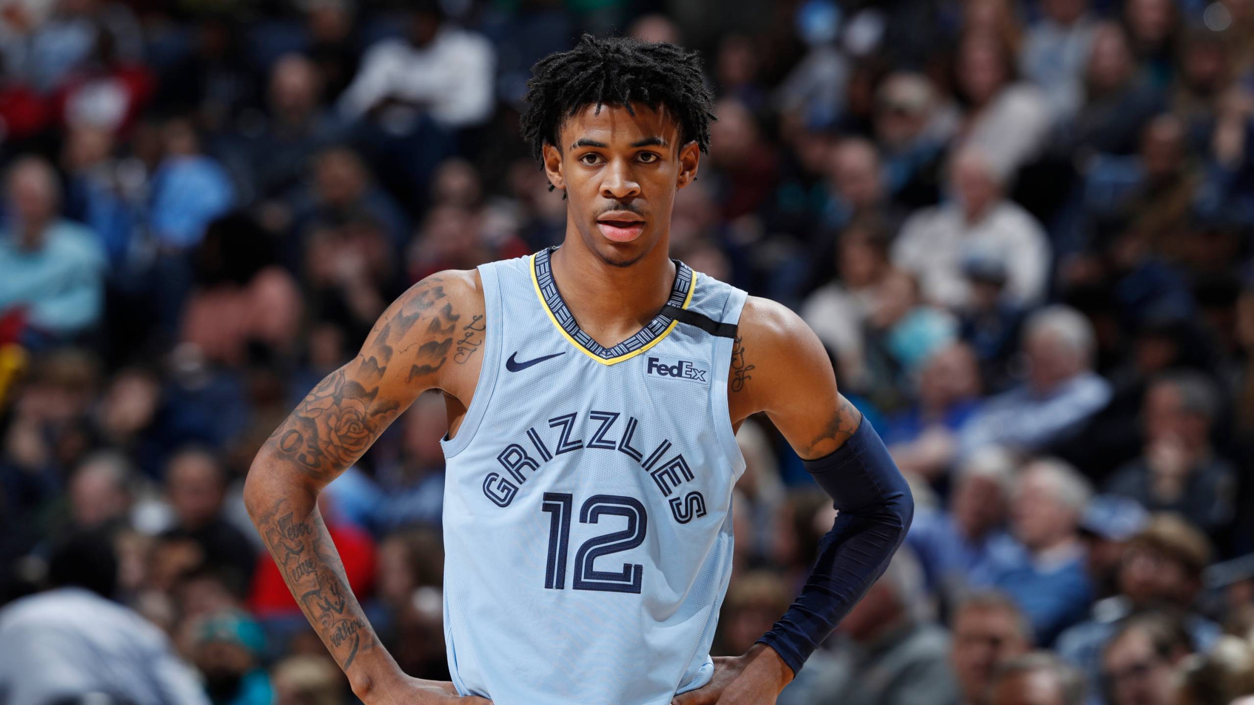 Ja Morrant Wallpapers Top Free Ja Morrant Backgrounds WallpaperAccess