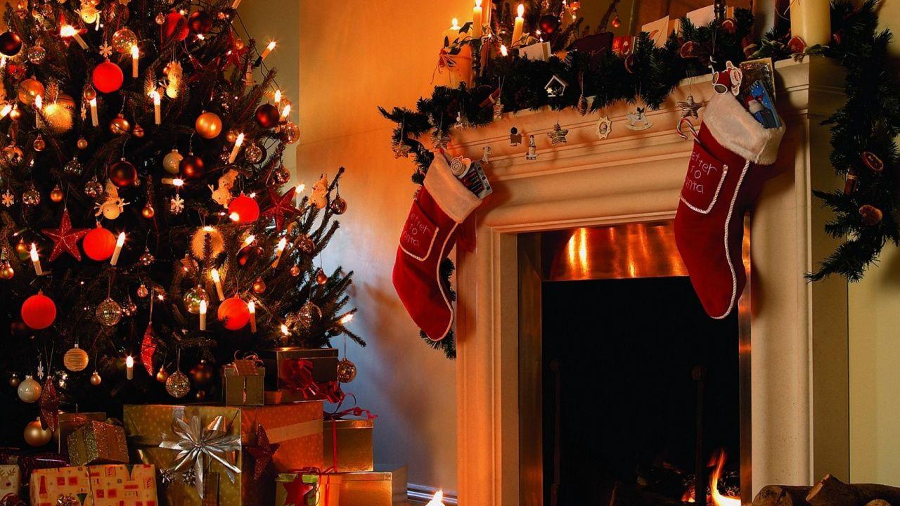 1280x720 Download 1280x720 Wallpaper Christmas Decoration, Christmas Lights