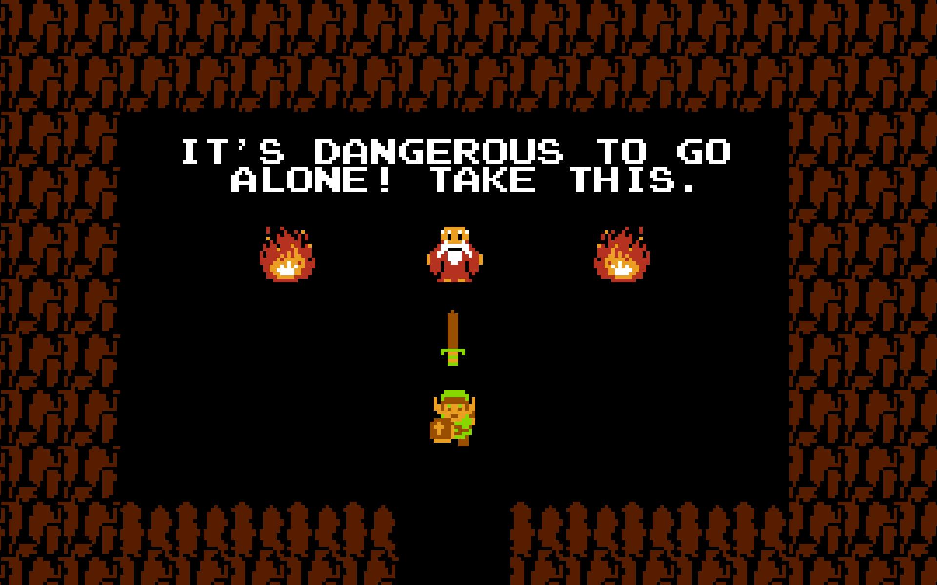 1920x1200 Retro Zelda Wallpaper