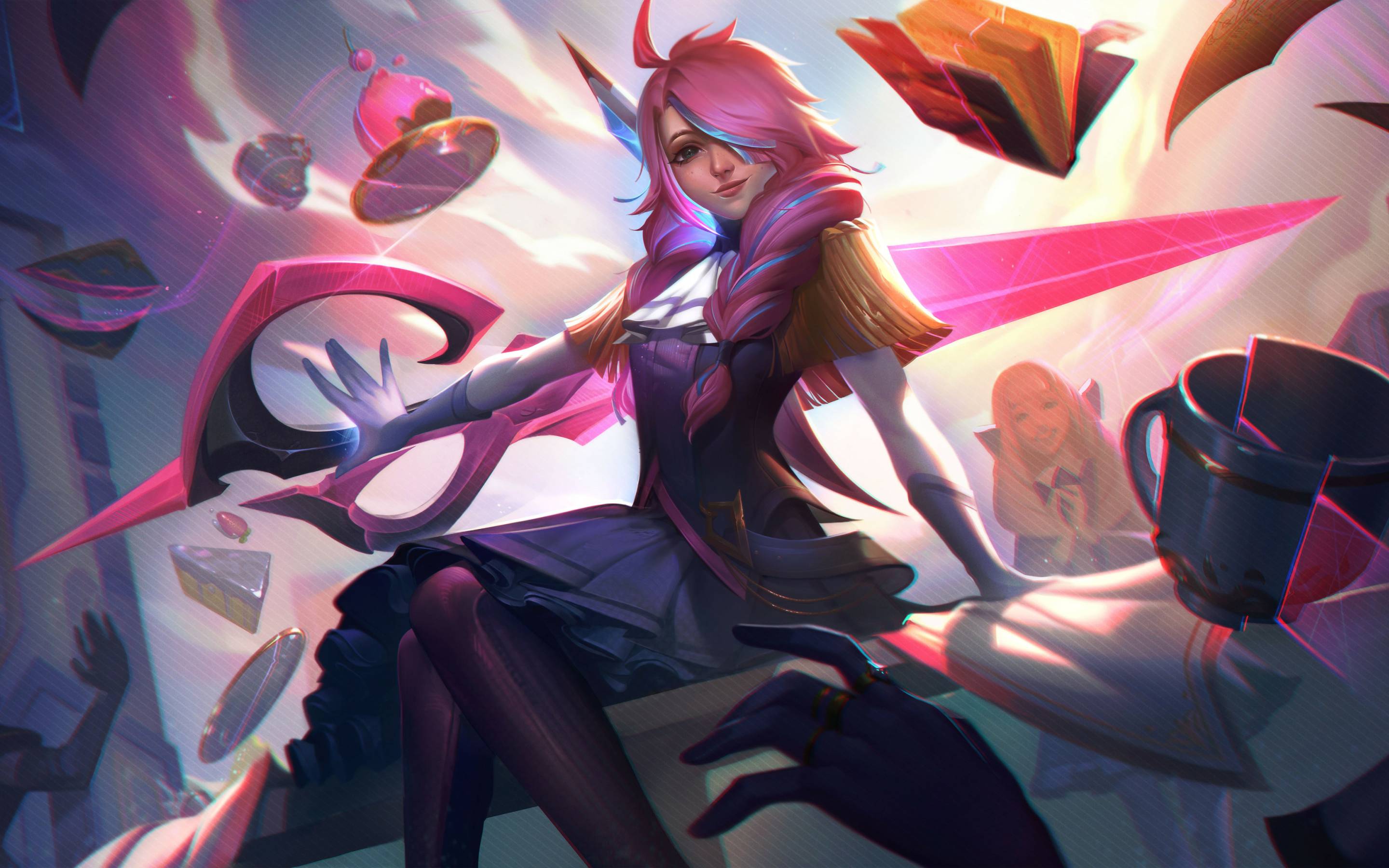 2880x1800 Gwen New HD League Of Legends Macbook Pro Retina Wallpaper, HD Games 4K Wallpaper, Image, Photo and Background