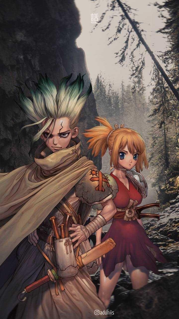 720x1280 Dr Stone Wallpaper iPhone Discover more anime, Dr. Stone, Kohaku, Manga, Senku wallpaper.. Dr. stone wallpaper, Stone wallpaper, Dr. stone