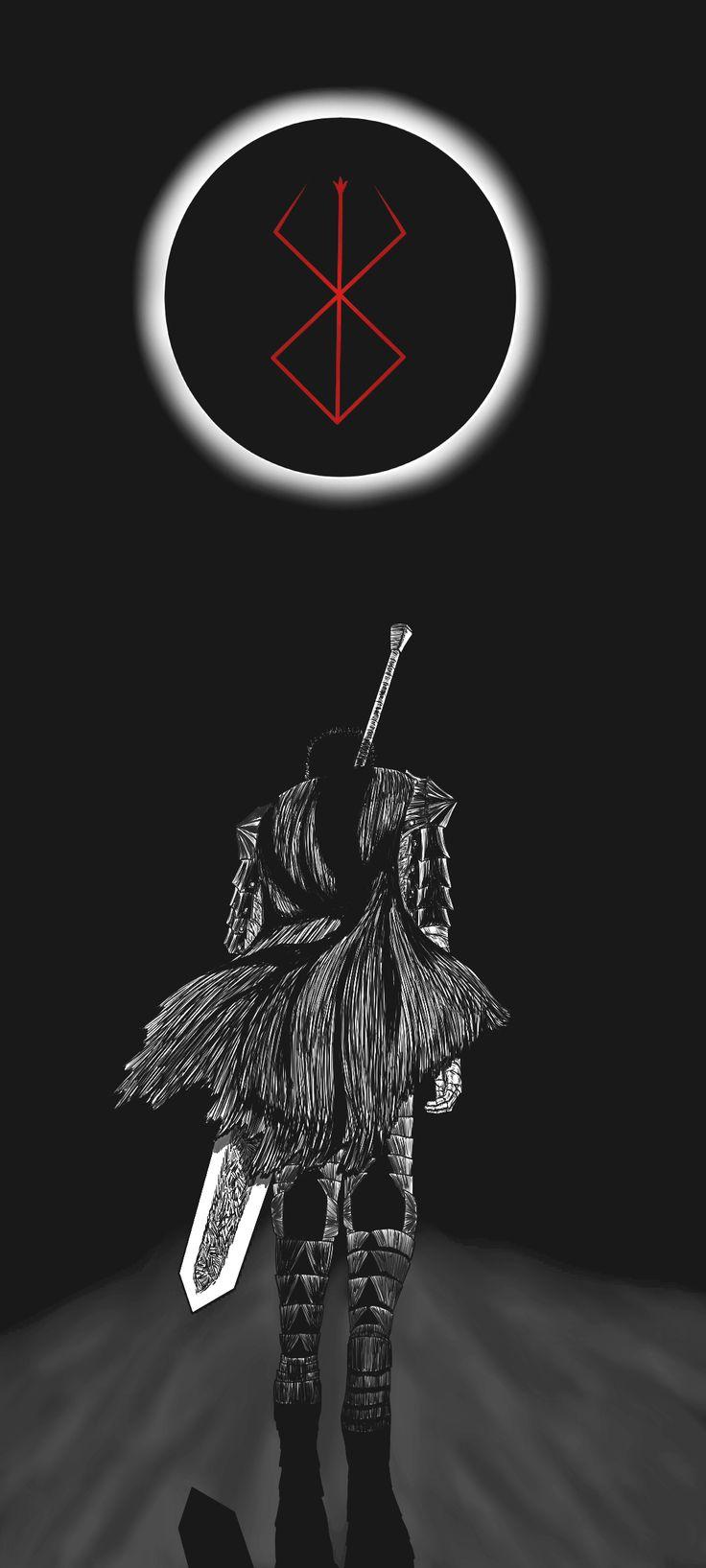 736x1635 HD Berserk Wallpaper